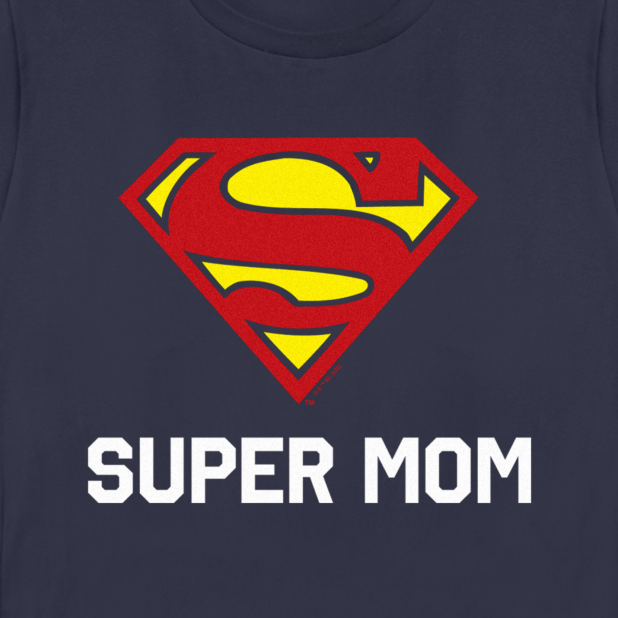 DC Comics Women's Superman Super Mom  Graphic T-Shirt
