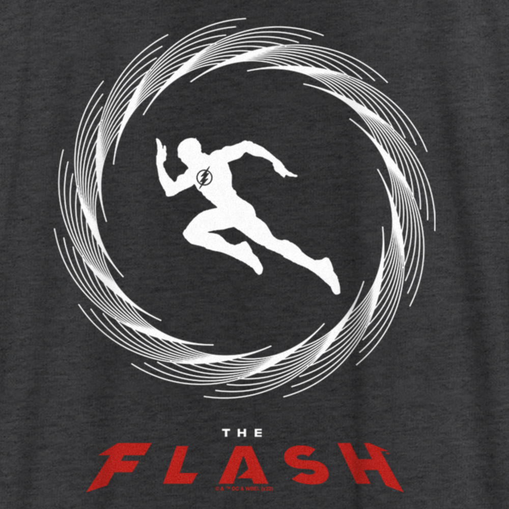 The Flash Women's The Flash Speedster Barry Allen Silhouette  Racerback Tank Top