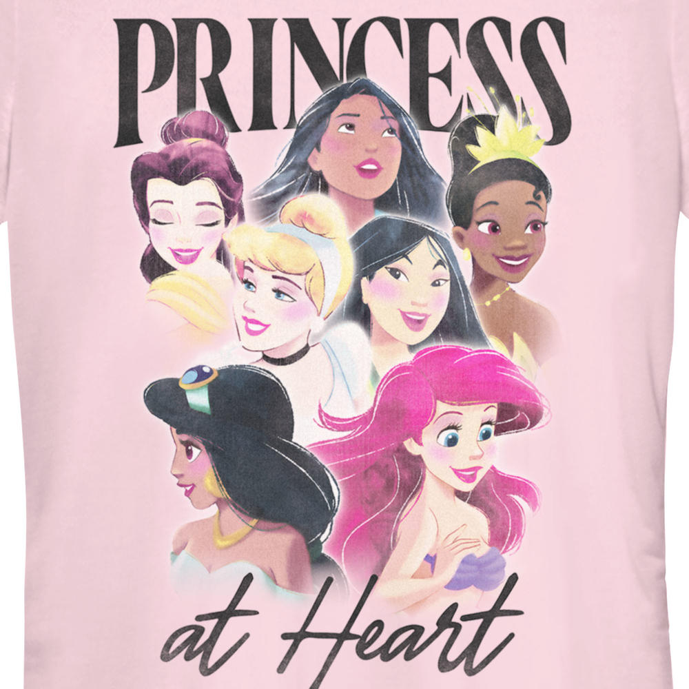 Disney Junior's Disney Princess at Heart  Graphic T-Shirt