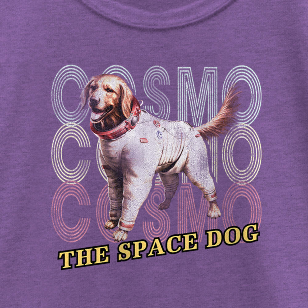 Guardians of the Galaxy Vol. 3 Girl's Guardians of the Galaxy Vol. 3 Cosmo the Space Dog  Graphic T-Shirt