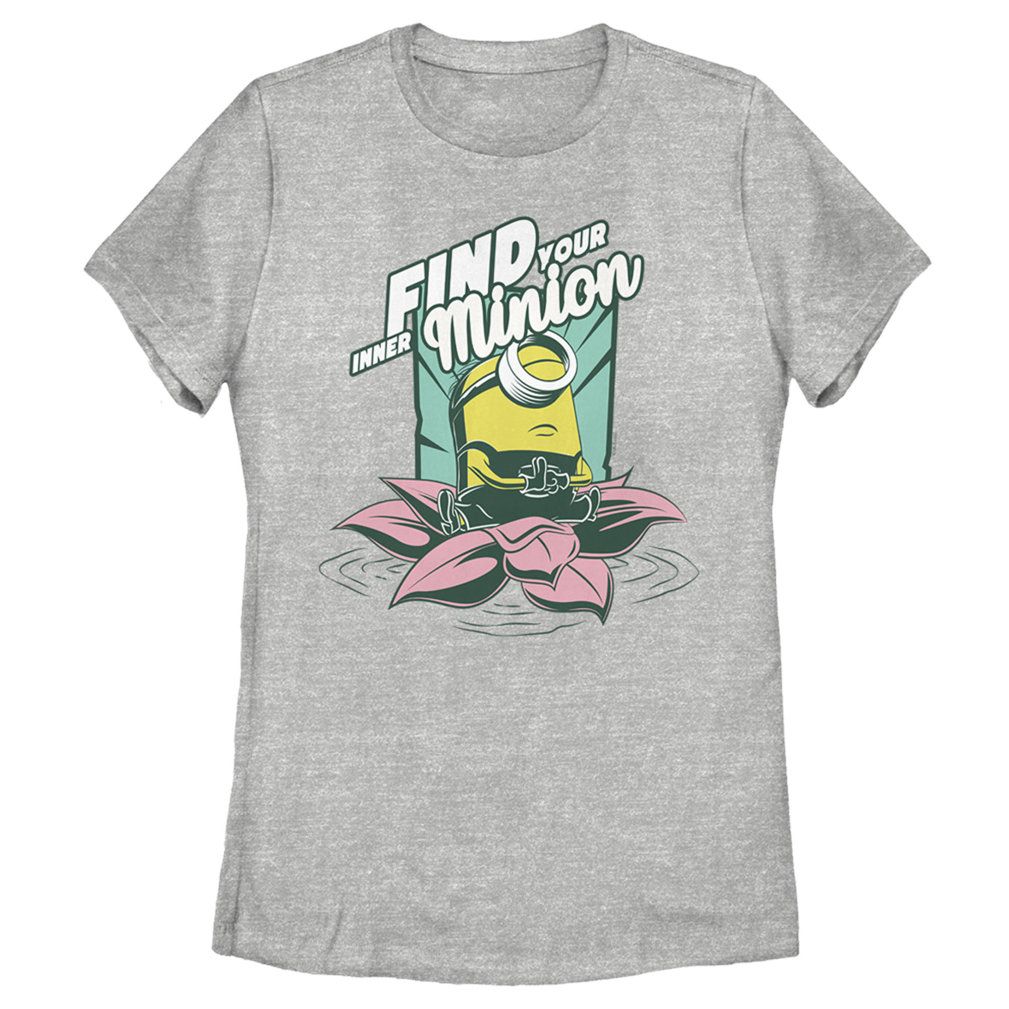 Minions: The Rise of Gru Women's Minions: The Rise of Gru Stuart Find Your Inner Minion  Graphic T-Shirt