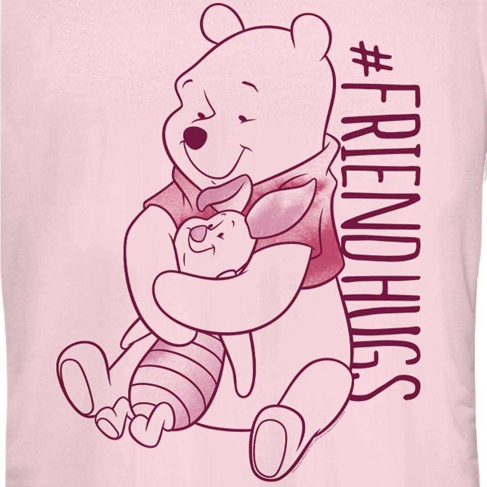 Winnie the Pooh Junior's Winnie the Pooh Friend Hugs  Graphic T-Shirt