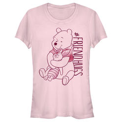 Winnie the Pooh Junior's Winnie the Pooh Friend Hugs  Graphic T-Shirt