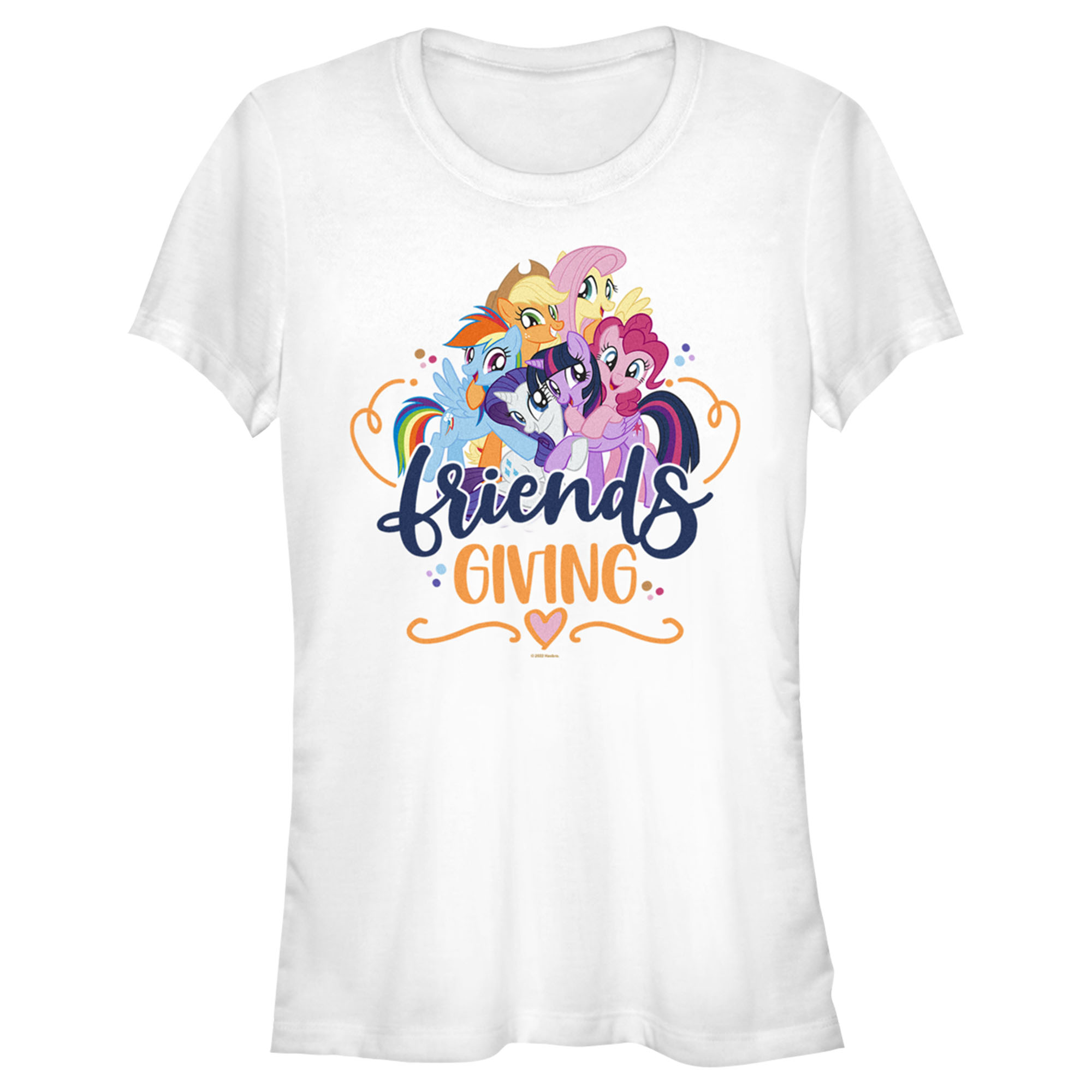 My Little Pony: Friendship is Magic Junior's My Little Pony: Friendship is Magic Friendsgiving  Graphic T-Shirt
