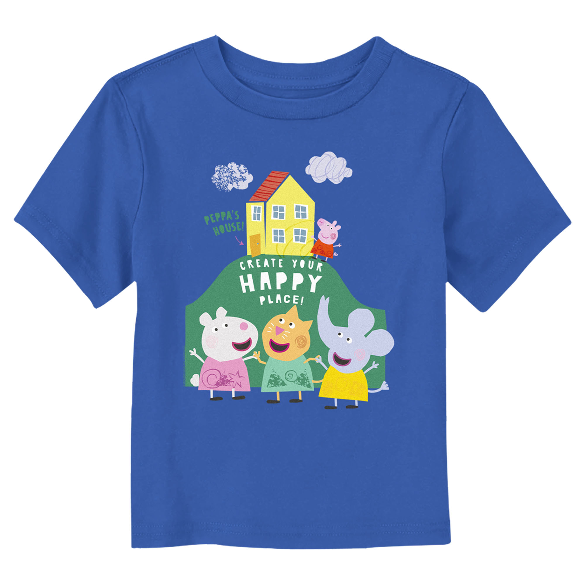 Nickelodeon Toddler's Peppa Pig Happy Place Friends  Graphic T-Shirt
