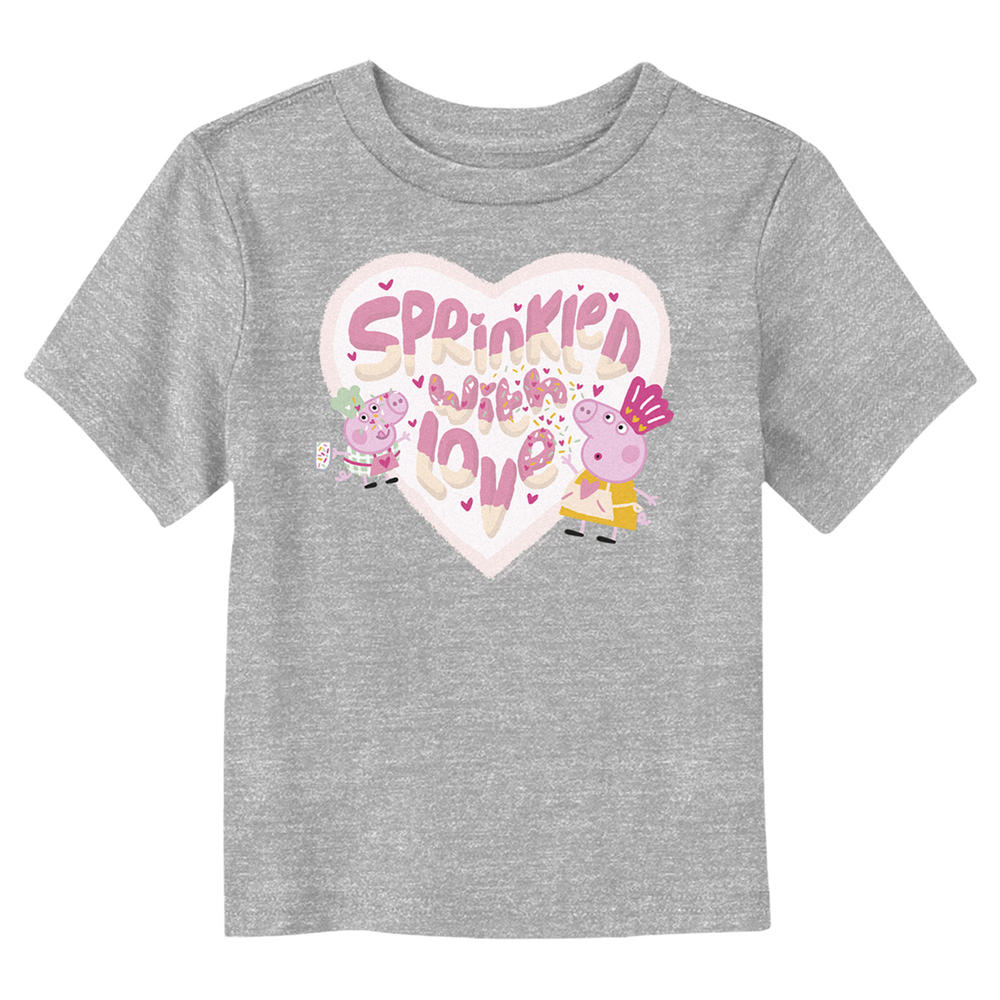 Nickelodeon Toddler's Peppa Pig Sprinkled With Love  Graphic T-Shirt