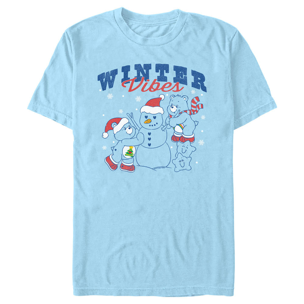 Care Bears Men's Care Bears Winter Vibes  Graphic T-Shirt