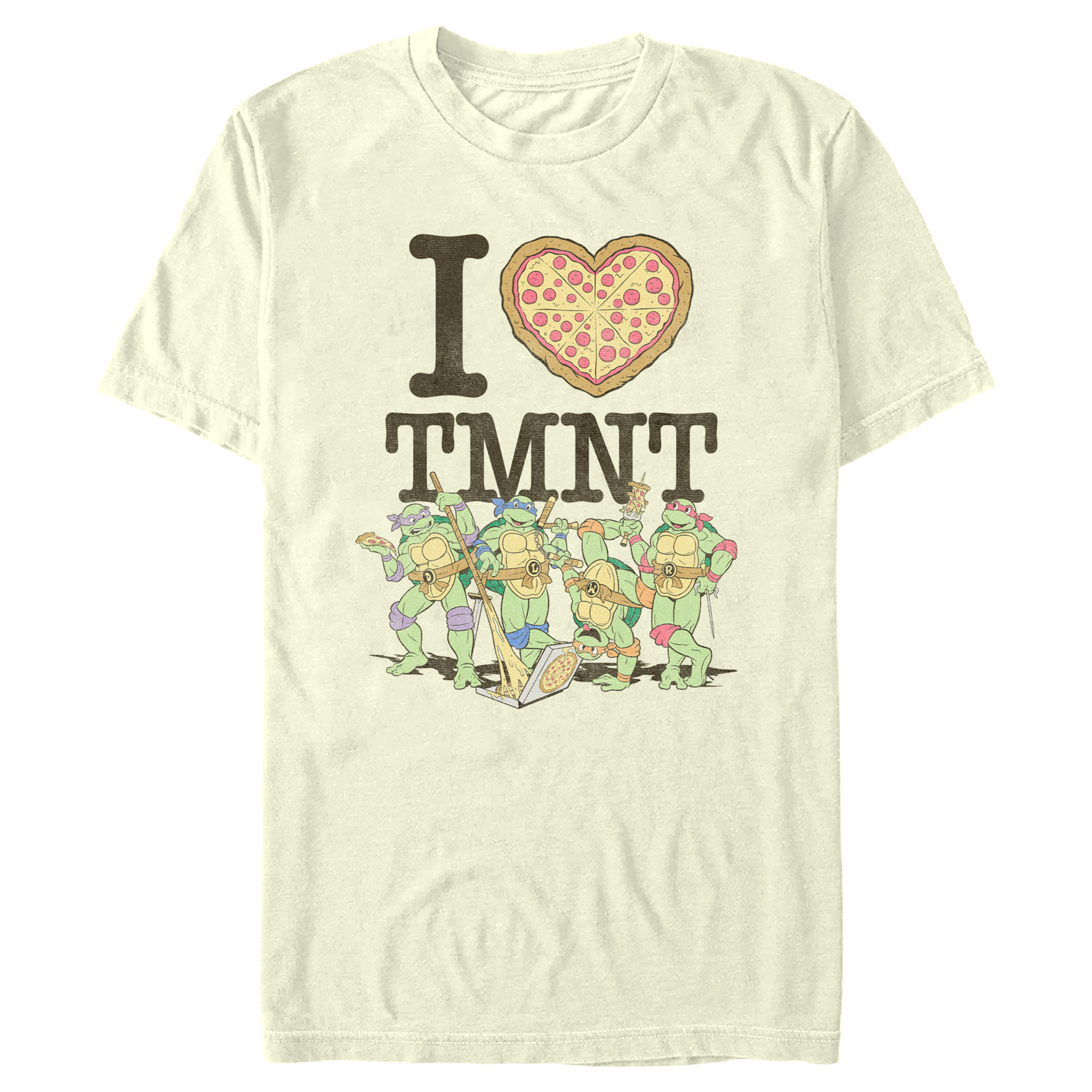Teenage Mutant Ninja Turtles Men's Teenage Mutant Ninja Turtles I Heart TMNT  Graphic T-Shirt