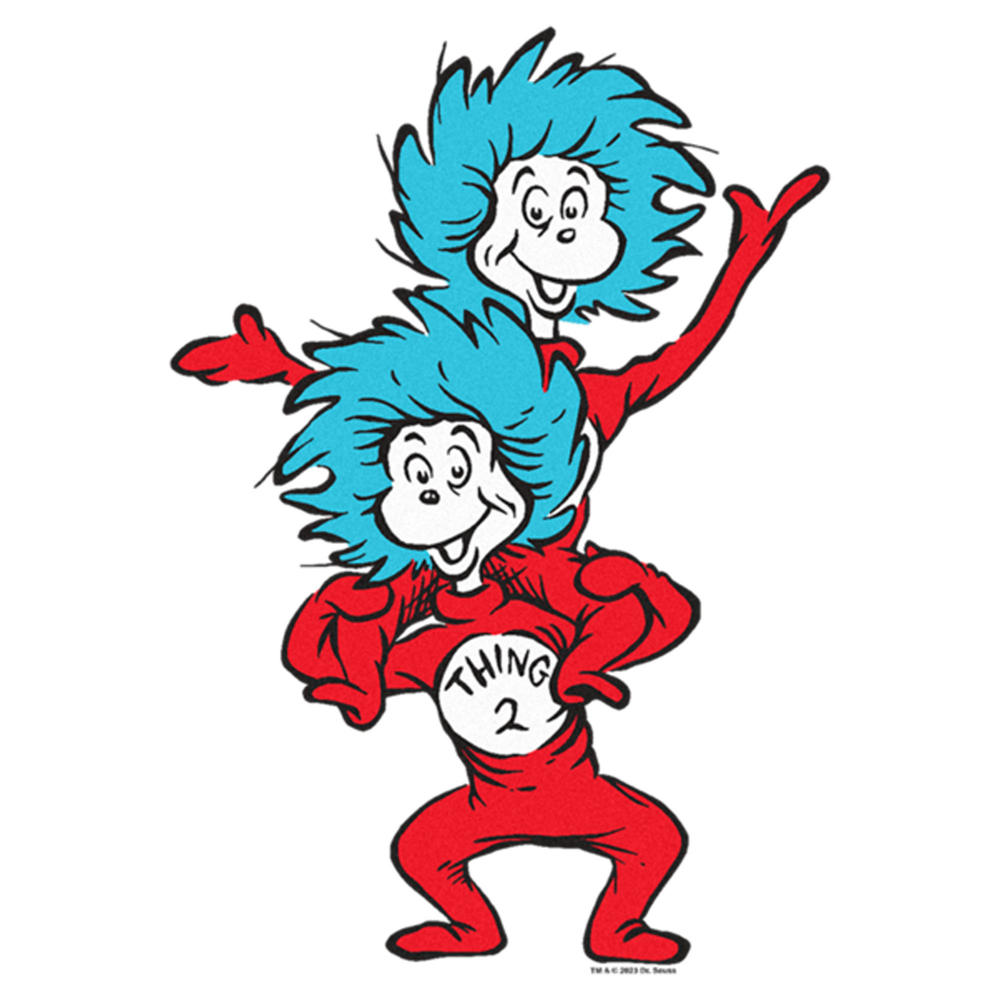 Dr. Seuss Junior's Dr. Seuss Thing 1 and Thing 2  Graphic T-Shirt