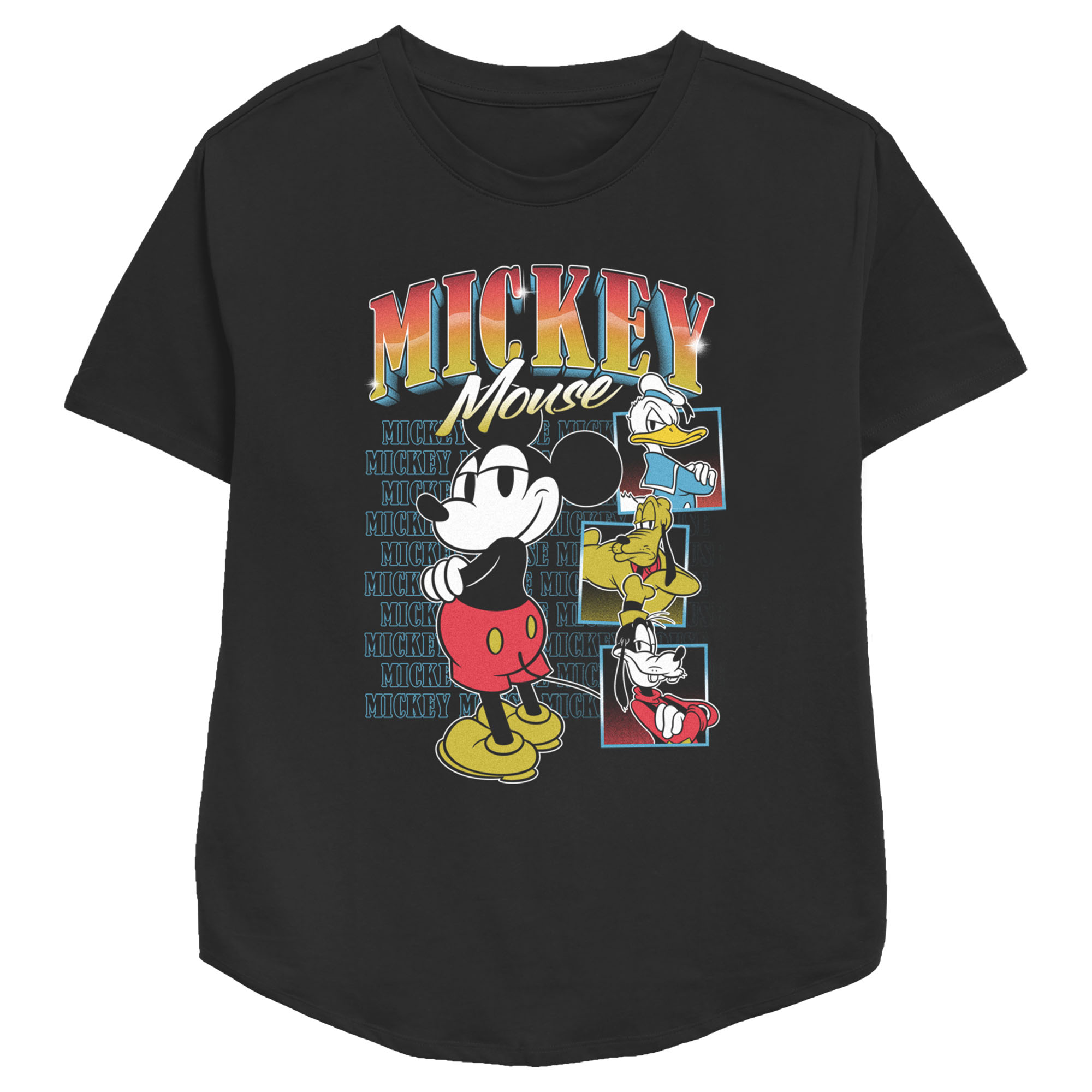 Mickey & Friends Women's Mickey & Friends Cool Crew  Graphic Tee