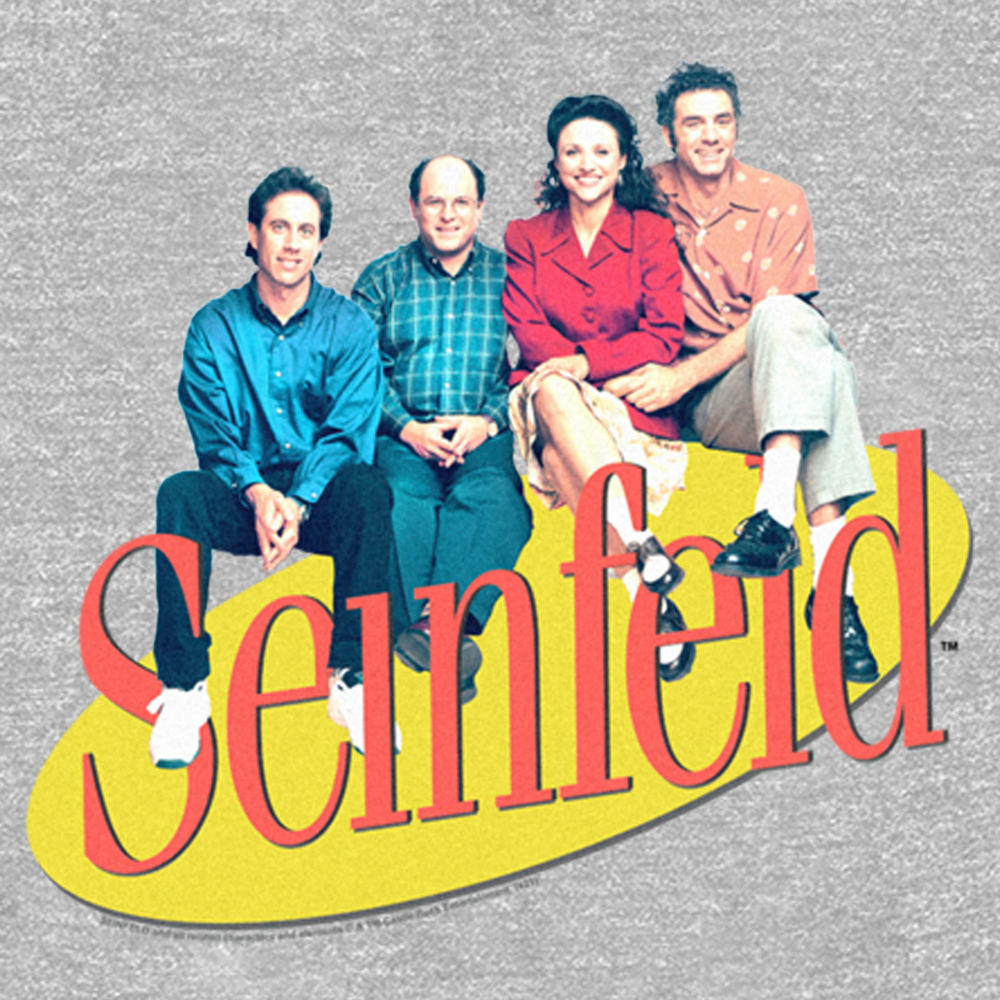 seinfeld Women's Seinfeld Classic Group Logo Graphic Tee
