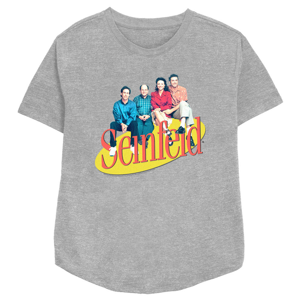 seinfeld Women's Seinfeld Classic Group Logo Graphic Tee