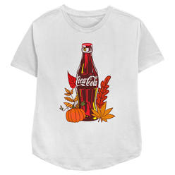 Coca-Cola Women's Coca Cola Autumn Icons  Graphic Tee