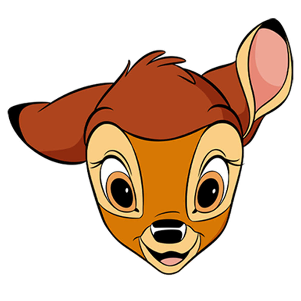 Bambi Junior's Bambi Face Portrait  Graphic Tee