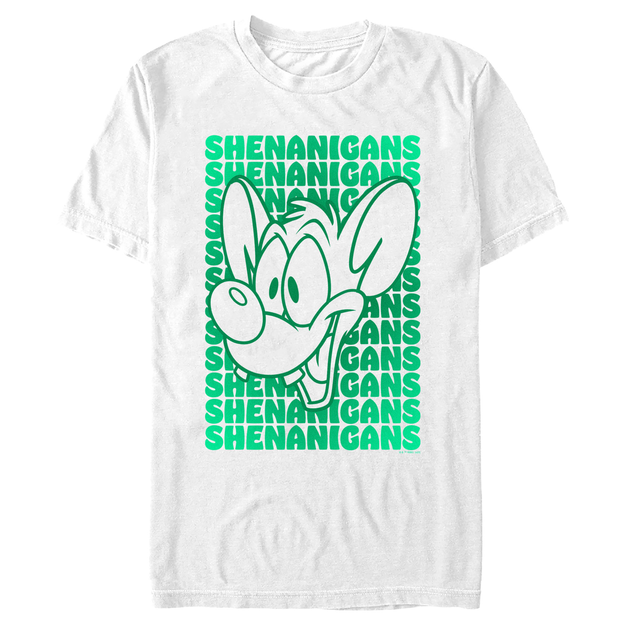 PINKY AND THE BRAIN Men's Pinky and the Brain Pinky Shenanigans  Graphic T-Shirt
