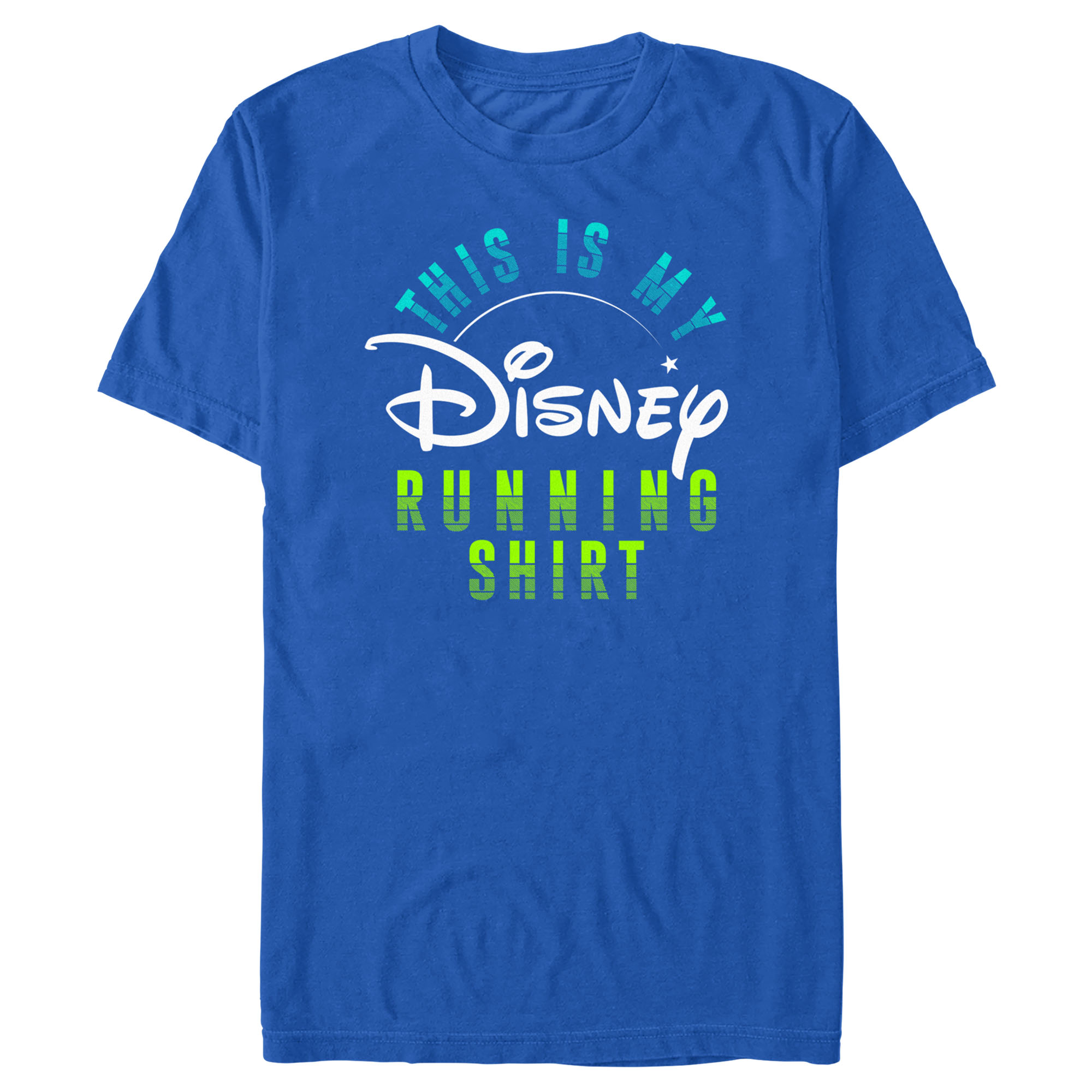 Disney Men's Disney This Is My Running Shirt  Graphic T-Shirt