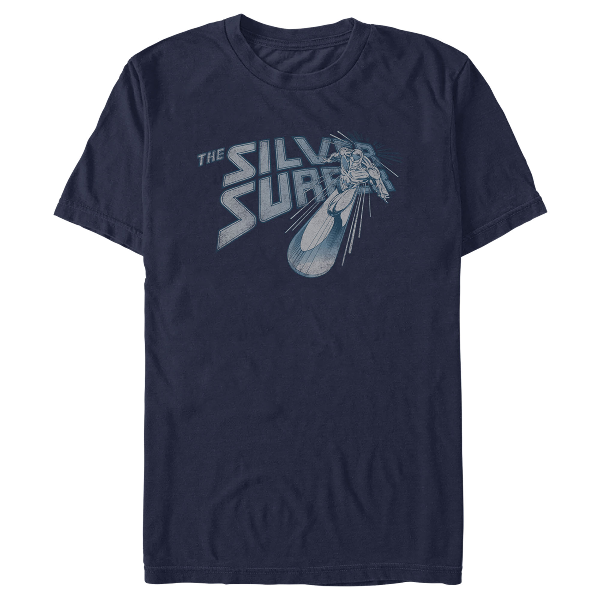 Marvel Men's Marvel The Silver Surfer Speed  Graphic T-Shirt