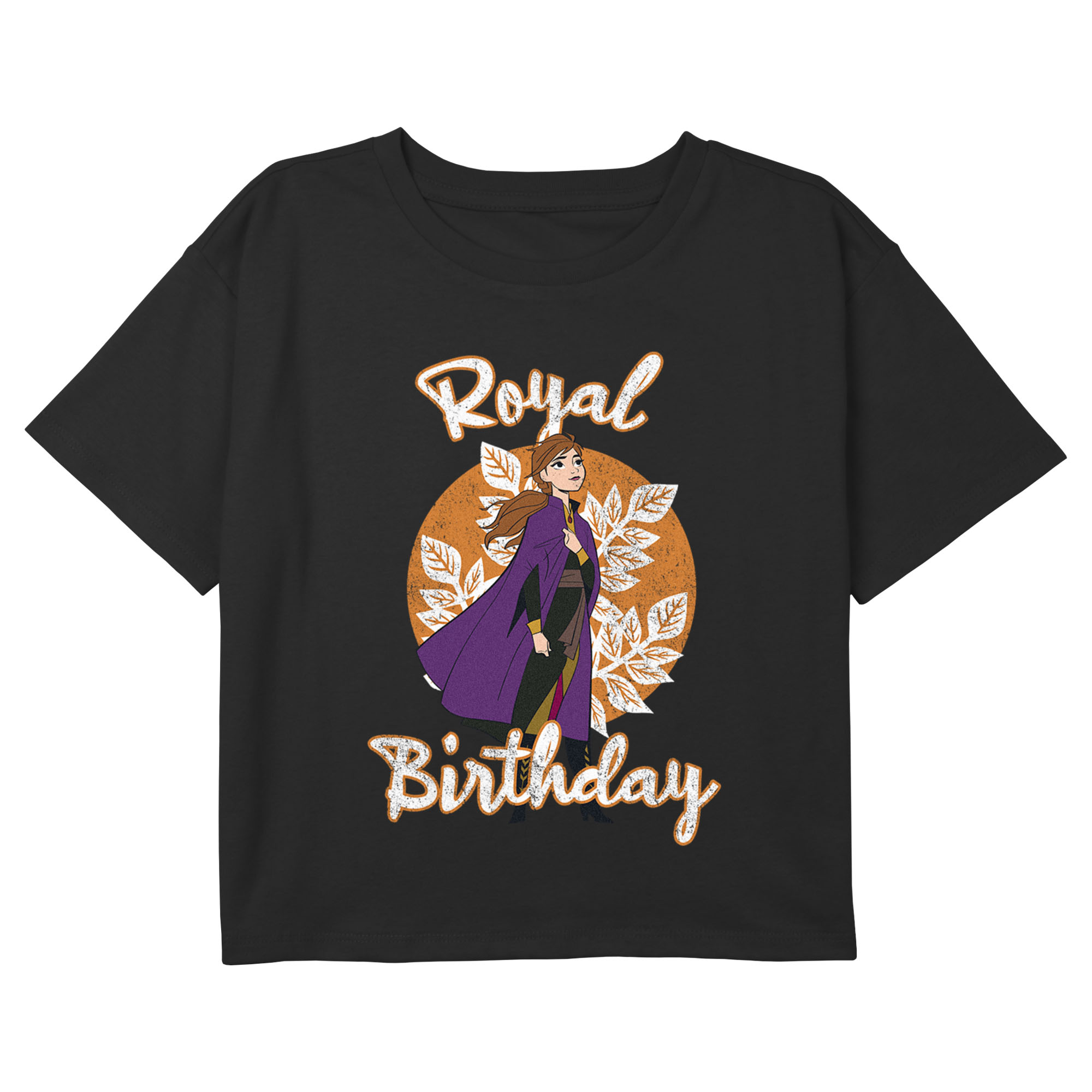 Frozen 2 Girl's Frozen 2 Anna Royal Birthday  Graphic T-Shirt
