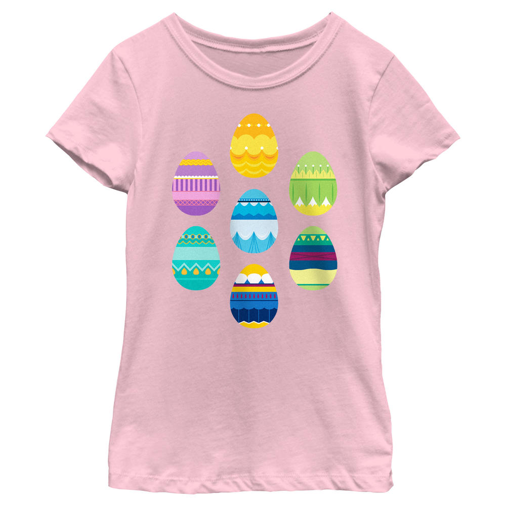 Disney Girl's Disney Princess Easter Eggs  Graphic T-Shirt