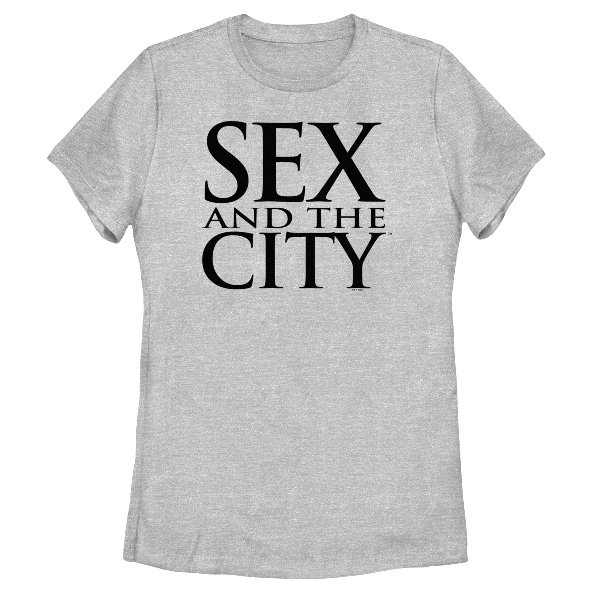 Sex and the City Women's Sex and the City Classic Text Logo  Graphic T-Shirt