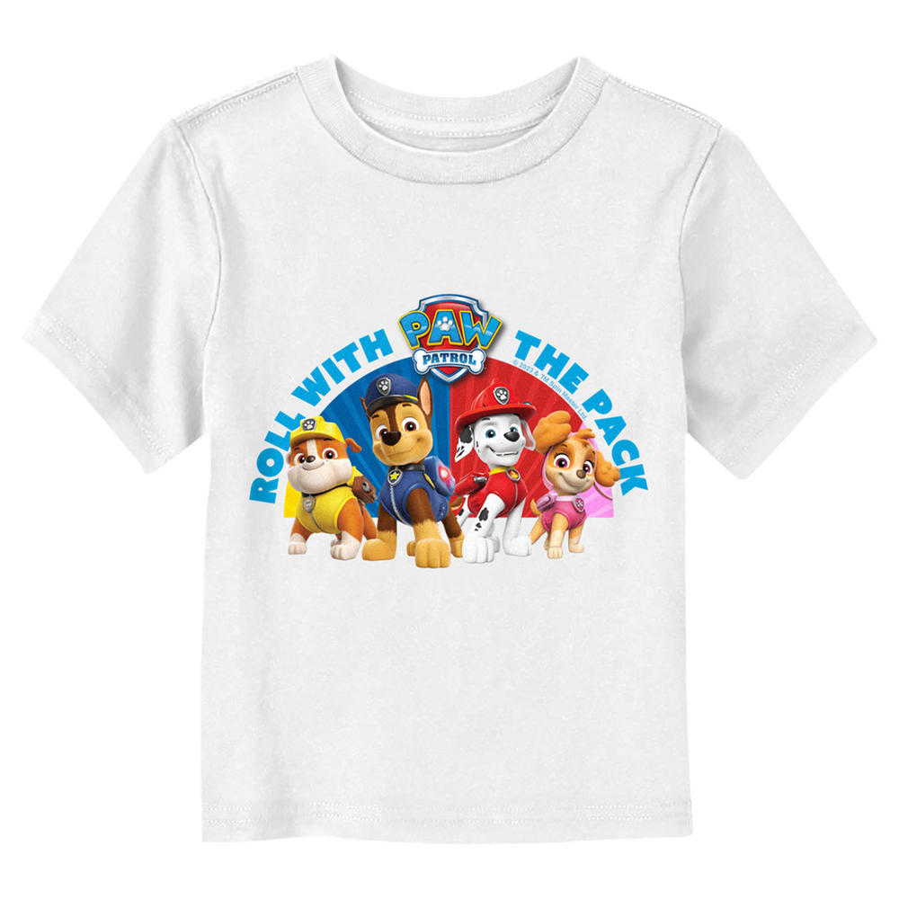 Paw Patrol Toddler's PAW Patrol Roll With the Pack  Graphic T-Shirt