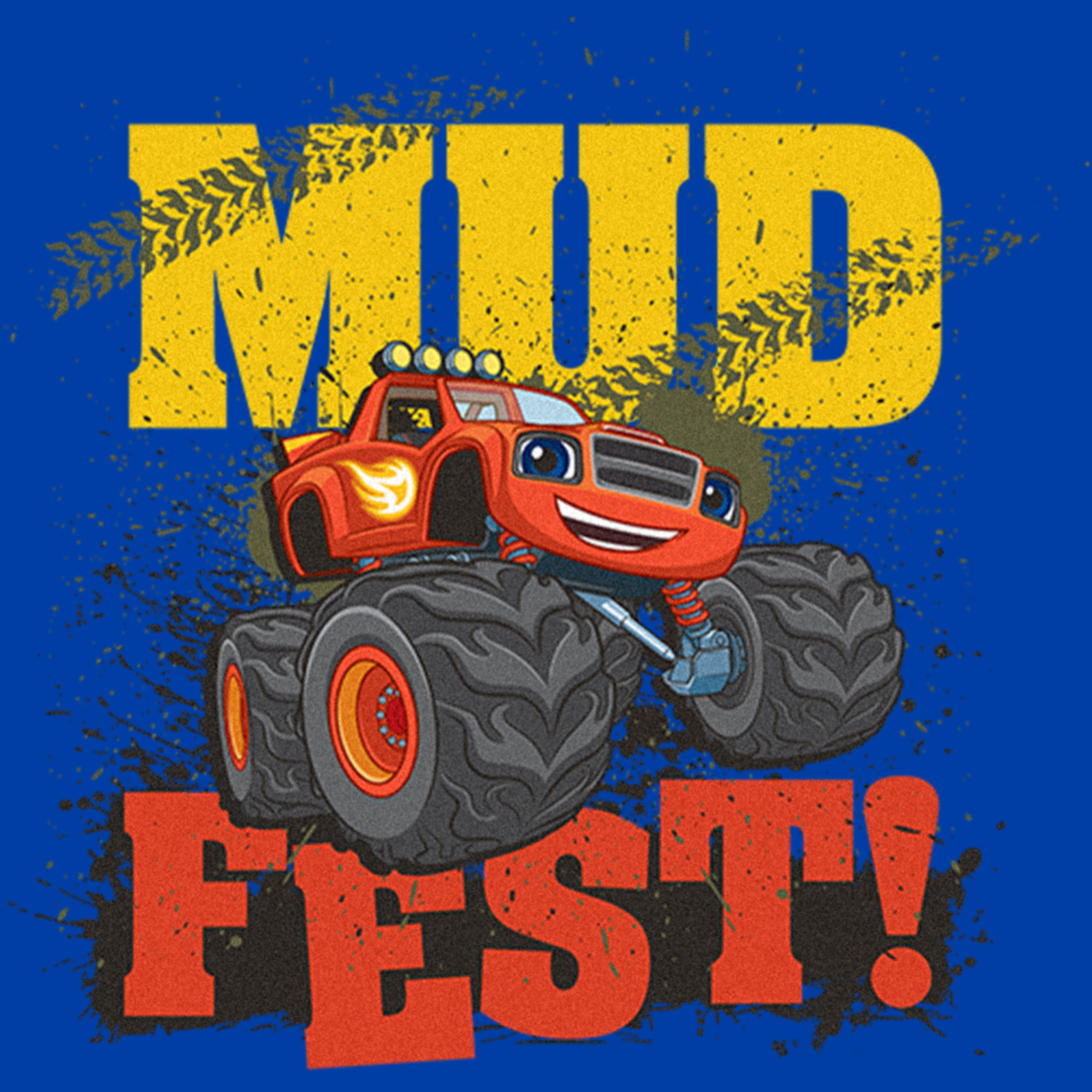 Nickelodeon Toddler's Blaze and the Monster Machines Mud Fest  Graphic T-Shirt