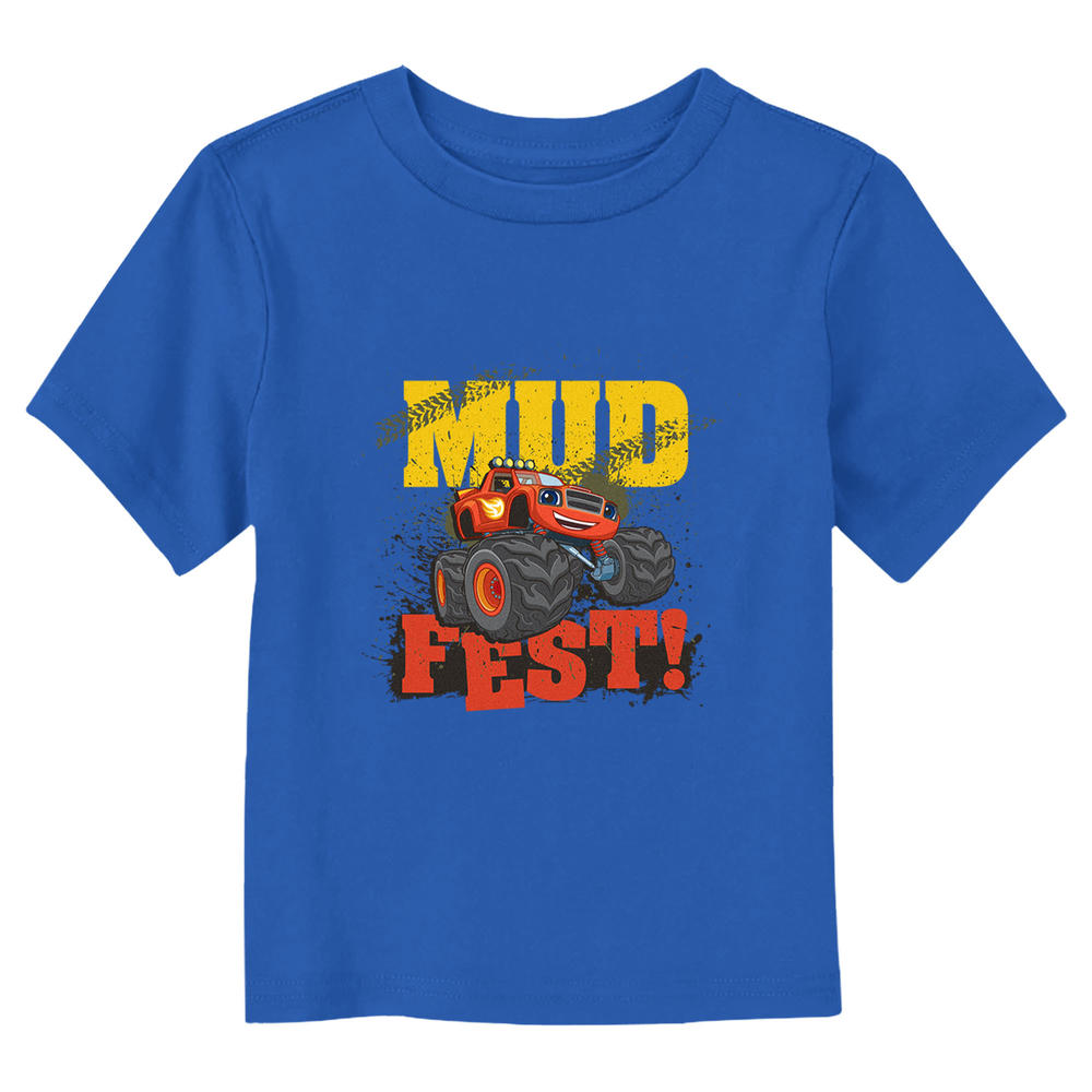 Nickelodeon Toddler's Blaze and the Monster Machines Mud Fest  Graphic T-Shirt