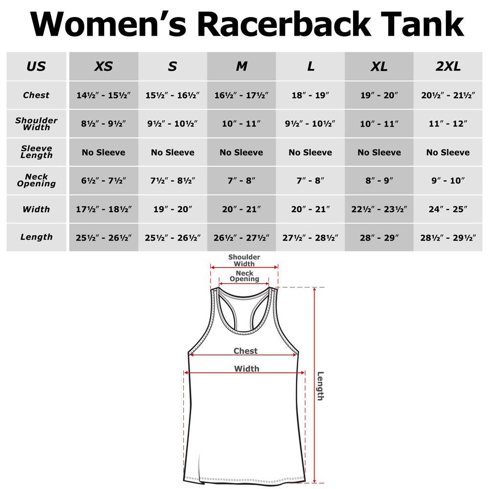 Cap'n Crunch Women's Cap'n Crunch Christmas Sweater Print  Racerback Tank Top