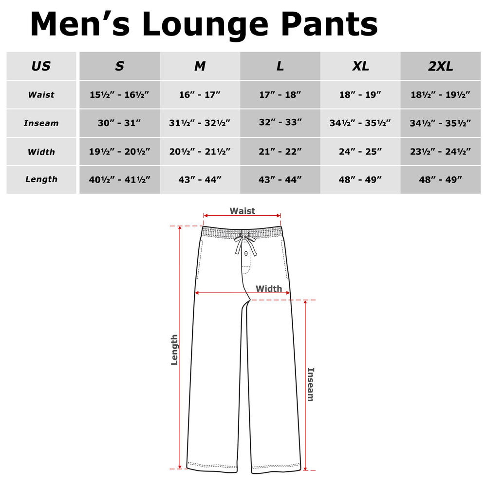 RISK Men's Risk Star Logo  Lounge Pants