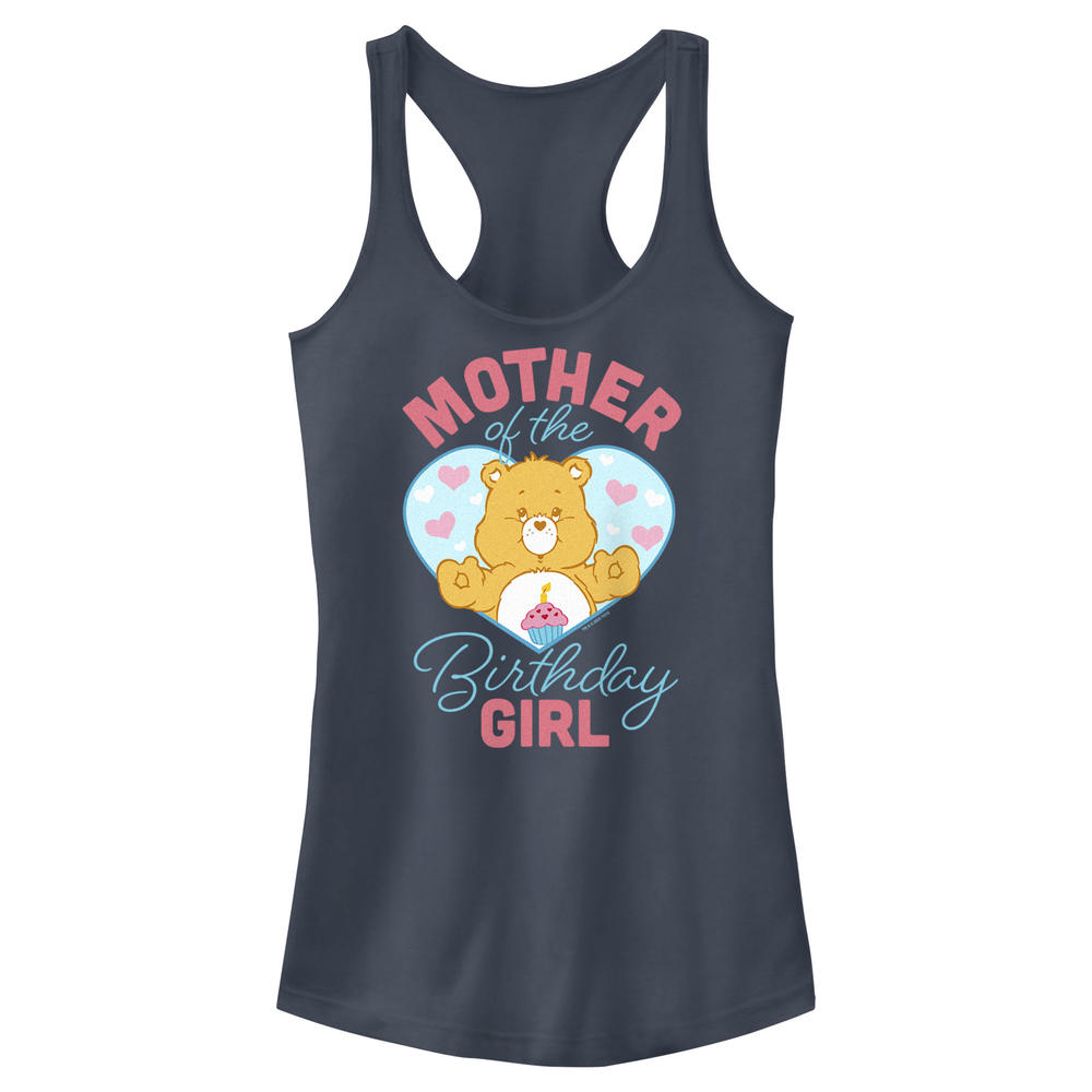 Care Bears Junior's Care Bears Mother of the Birthday Girl  Racerback Tank Top