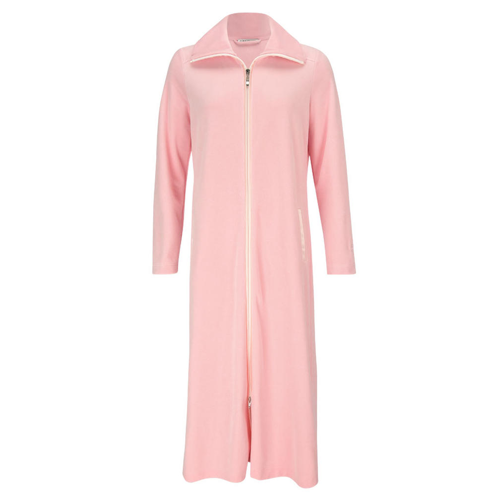 Fraud 3883036-10013 Peach Pink Cotton Dressing Gown