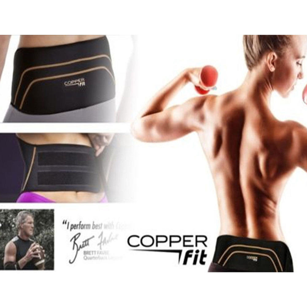 toyofmine As Seen On TV NEW Copper Fit Back Pro Compression Lower Back Large-XLarge