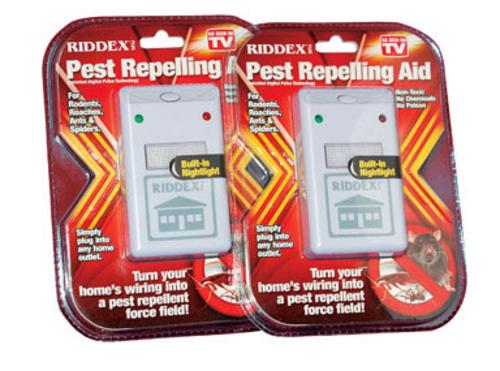 As Seen On TV Riddex  No-Poison Pest Repelling Aid, lot of 6