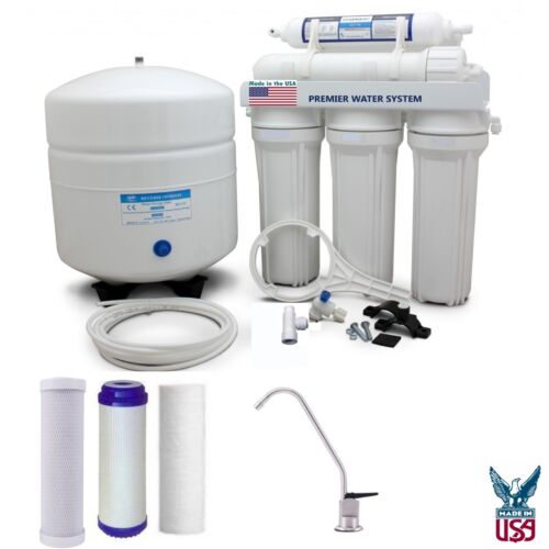Premier RESIDENTIA​L HOME HOUSEHOLD DRINKING PURE WATER RO REVERSE OSMOSIS FILTER SYSTEM