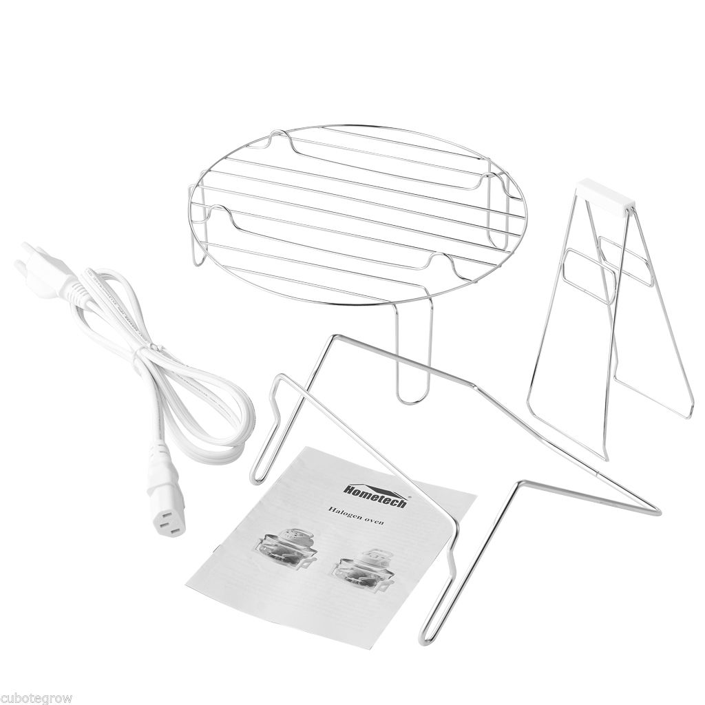 Cuhomalu White 12 Quart Kichen Convection Oven Hometech Halogen