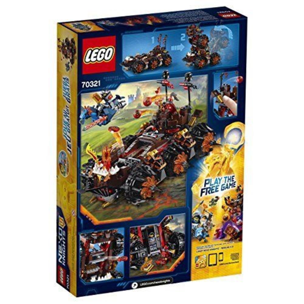 LEGO Nexo Knights BUILDING KIT, General Magmar's Siege Machine of Doom LEGO SET