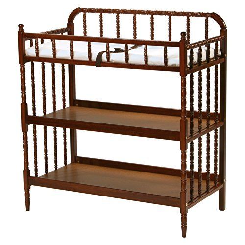 DaVinci Jenny Lind CHANGING TABLE, Wooden Sturdy BABY CHANGING TABLE, Cherry