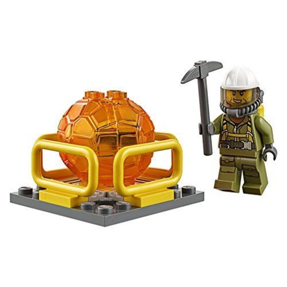 LEGO City Volcano Explorers 60122 BUILDING KIT, Volcano Crawler Kids LEGO SET