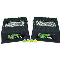 RampShot Standard Set - Game for The Backyard, Beach, Park, Indoors - Portable and Easy to Carry Includes 4 Balls, Stickers and