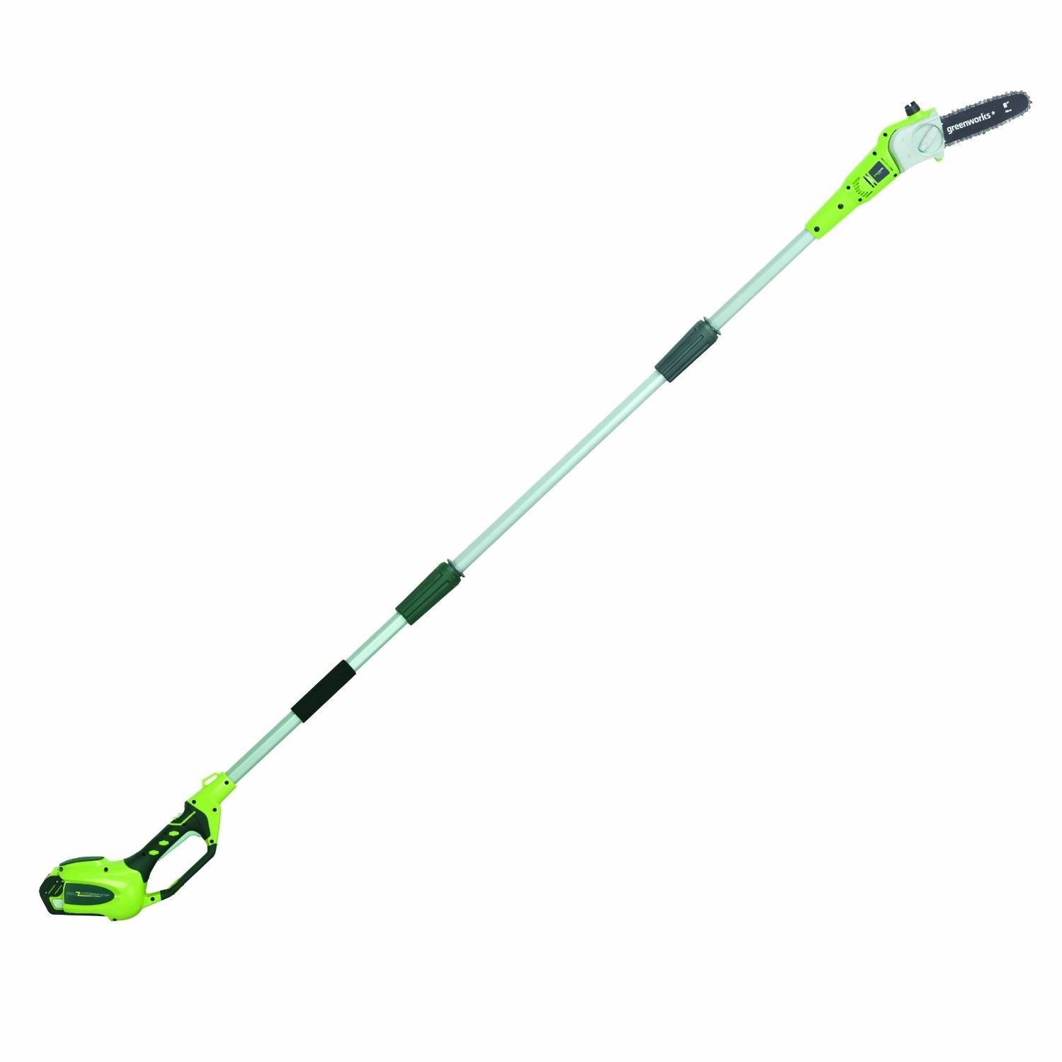 GreenWorks 20672 40V G-MAX Cordless Lithium-Ion Polesaw with 8-inch Bar & Chain