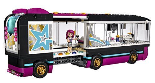Simuler vulkansk til eksil LEGO Friends 41106 Pop Star LUXURY Tour Bus Building Kit LEGO FRIENDS SETS