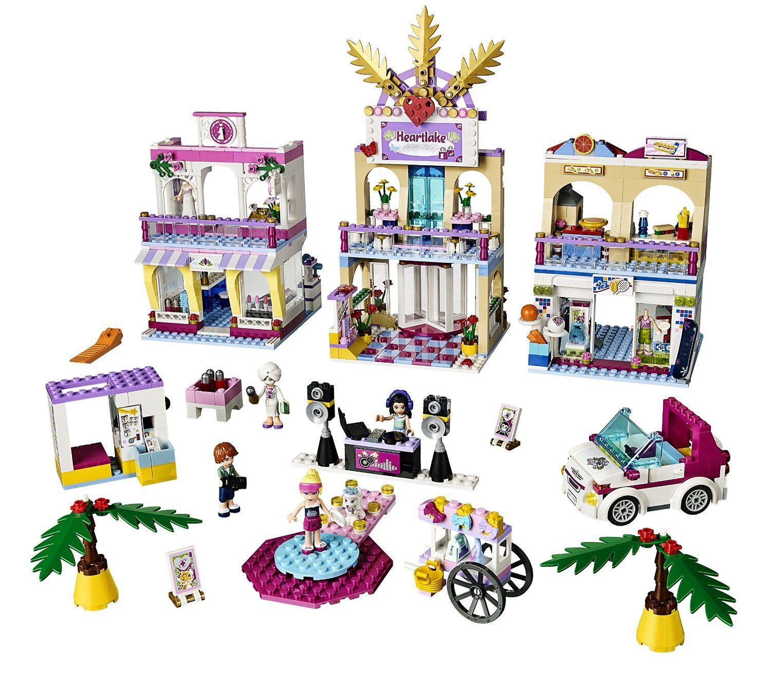 Lego Friends Heartlake Shopping Mall Building Set Shopping Mall