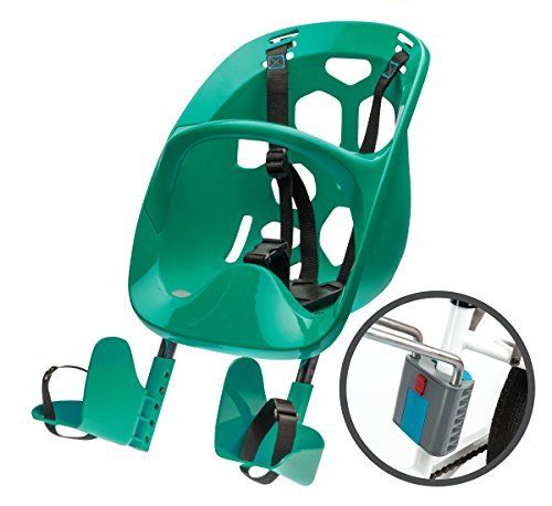 Bell Automotive Bell Mini Shell Front Child Carrier 3 Point Harness Baby Bike Carrier Green Bell Automotive Bell Mini Shell Front Child Carrier 3 Point Harness Baby Bike Carrier Green