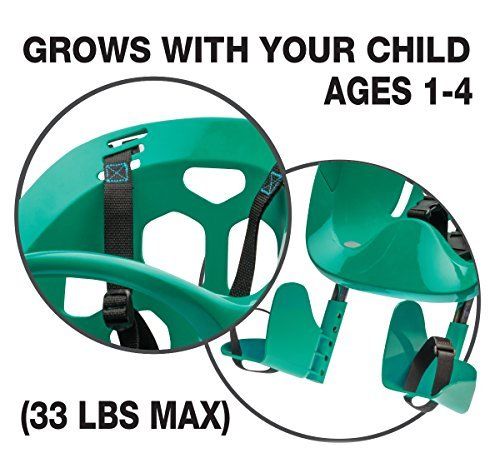 Bell Automotive Bell Mini Shell Front Child Carrier 3 Point Harness Baby Bike Carrier Green Bell Automotive Bell Mini Shell Front Child Carrier 3 Point Harness Baby Bike Carrier Green