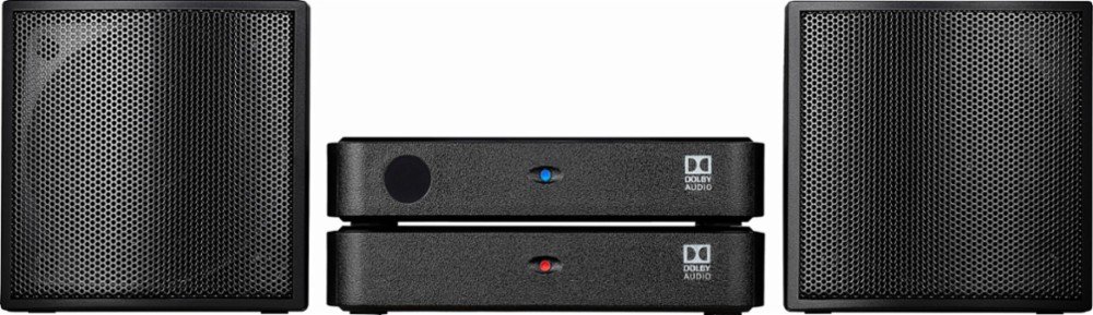 Ns Hursk18 Insignia Universal Rear Speakers Pair Black