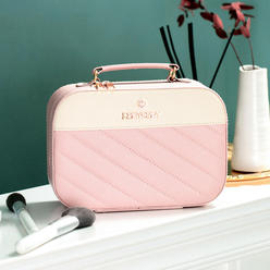 Kim Thomas Cosmetic bag for women, portable large-capacity storage bag, large travel portable gift, fashionable cosmetic case,