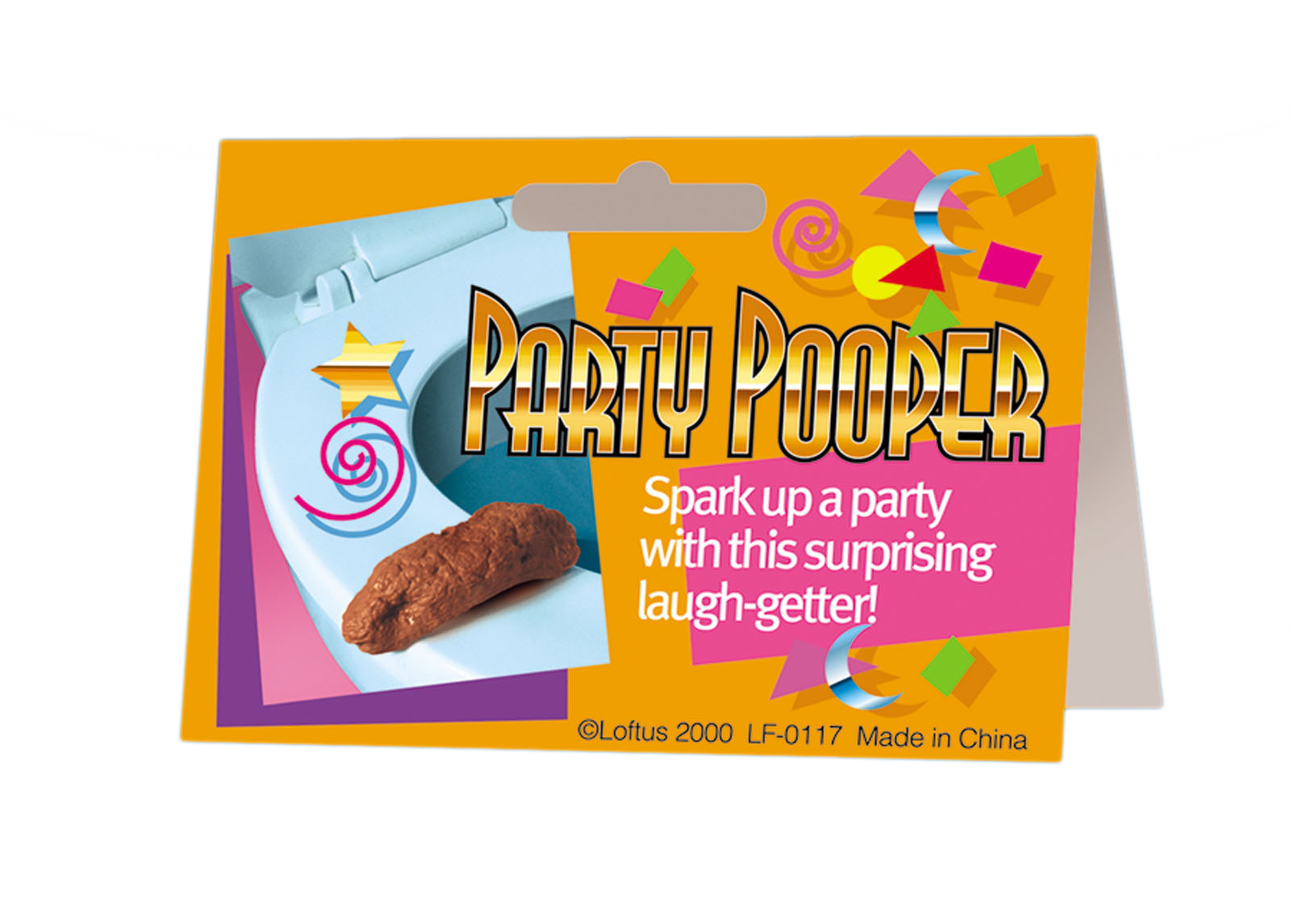 Loftus Gross Party Pooper Prank Realistic Fake Poo Toy Gag, Brown, 4"