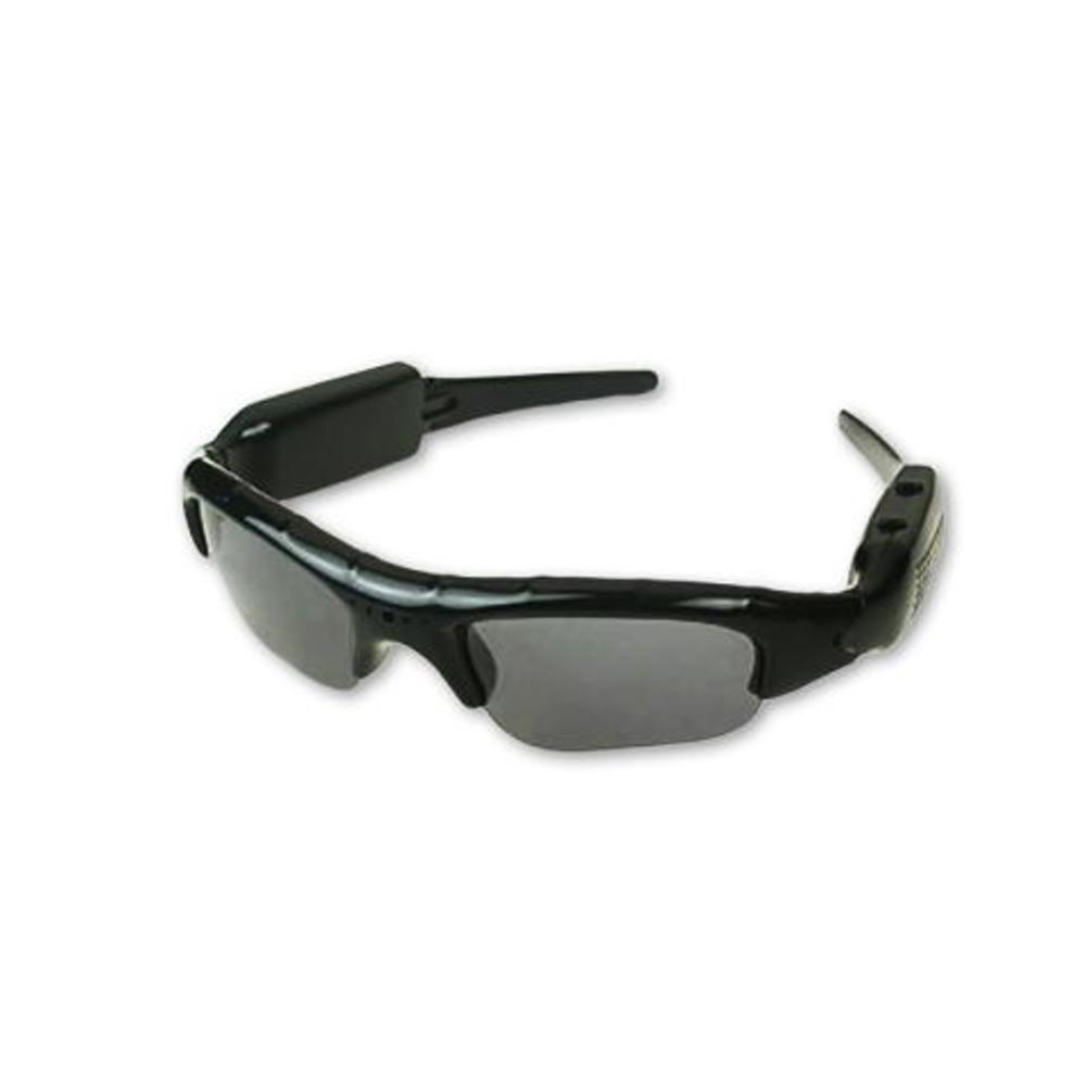 ElectroFlip Sleek Sportsman Video Recording Sunglasses w/ Rechargeable Battery