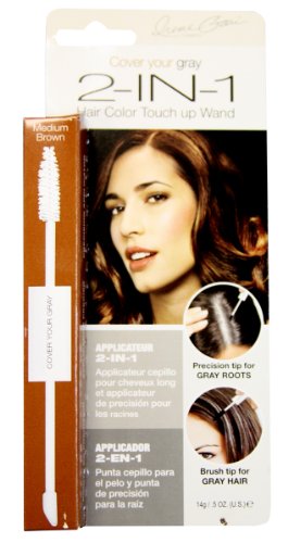 Giuliano Greyfree Instant Hair Color Touch Up Dk Irene Gari Cover Your Gray 2 In 1 Hair Color Touch Up Wand