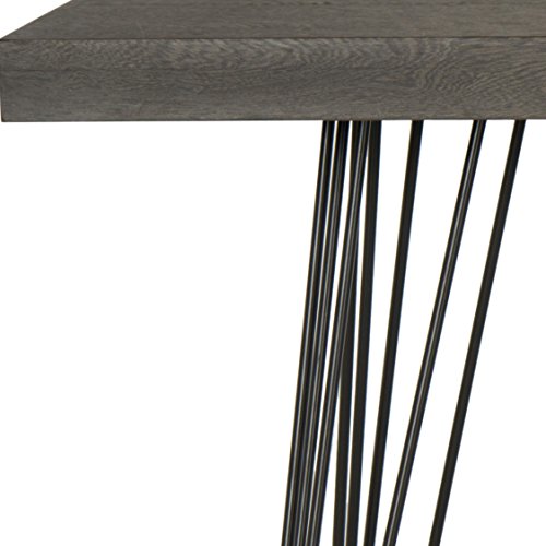 Safavieh Home Collection Wolcott Mid Century Modern Dark Brown And Safavieh Home Collection Wolcott Mid Century Modern Dark Brown And Black Console Table 3